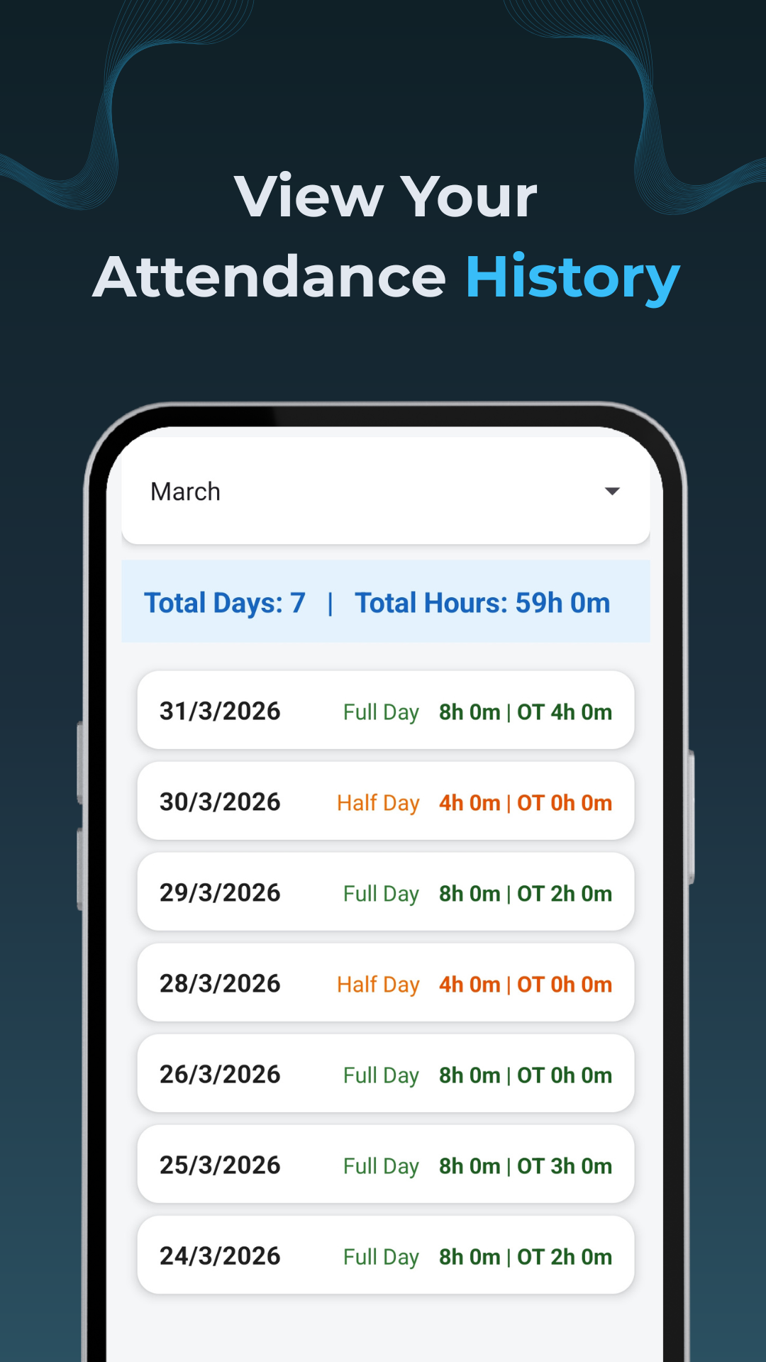 App preview screen 5
